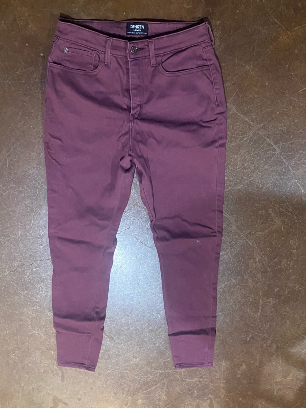 Denizen from Levi's Plum Skinny Jeans